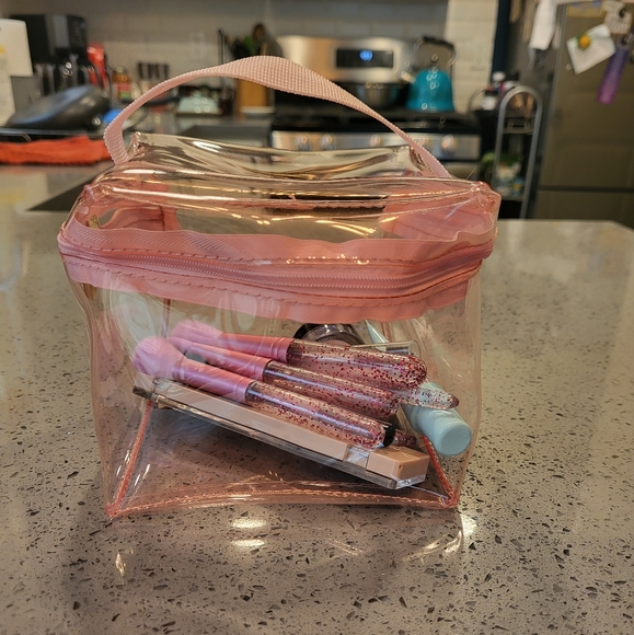 Bundle of Random Cosmetic Stuff & Jelly Case